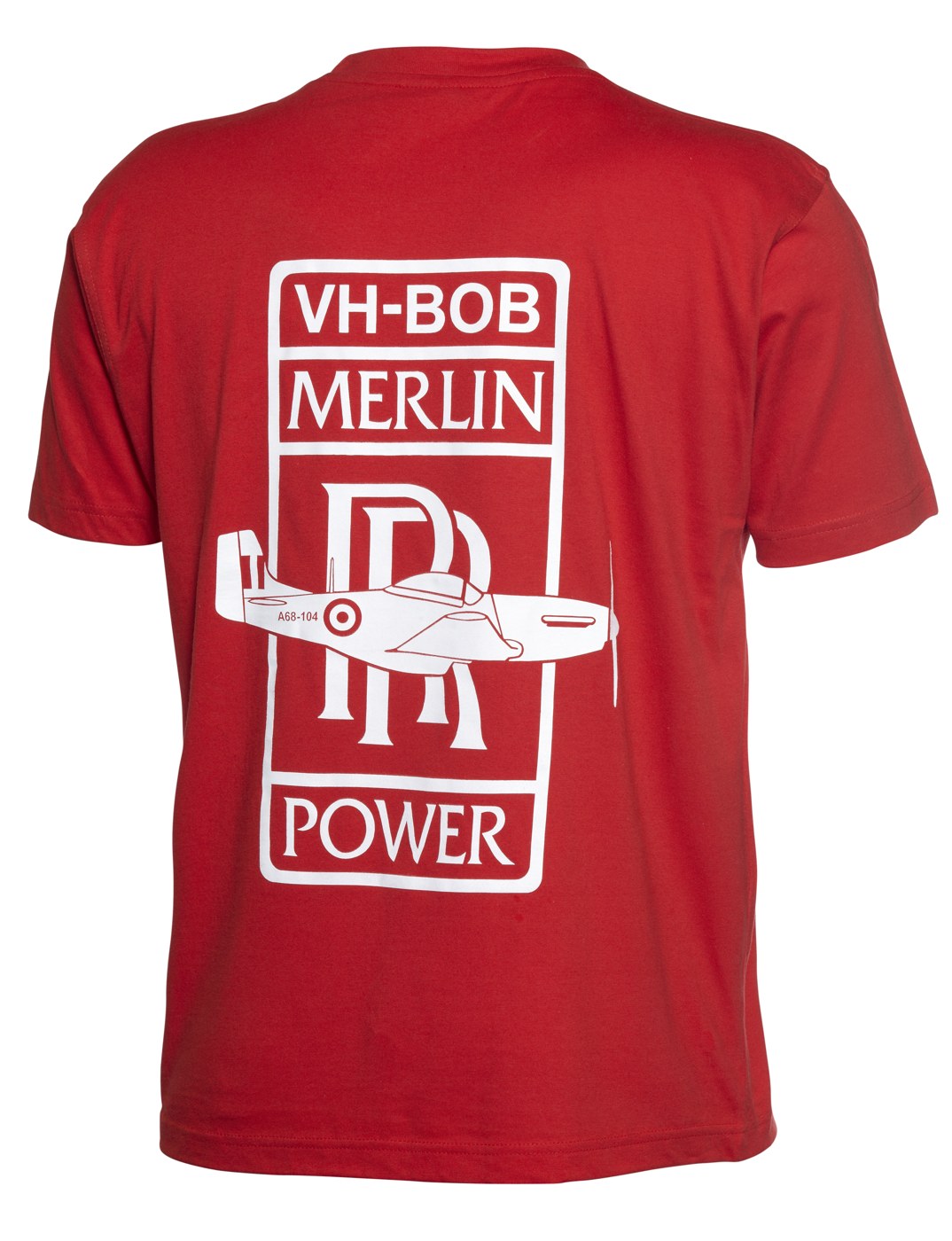 VH-BOB CAC Mustang Tee — back print